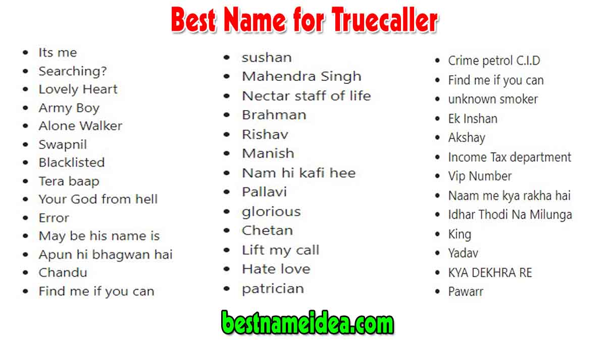 441-unique-cool-truecaller-name-ideas-boys-girls-2024