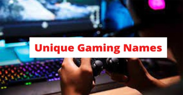 Unique Gaming Names